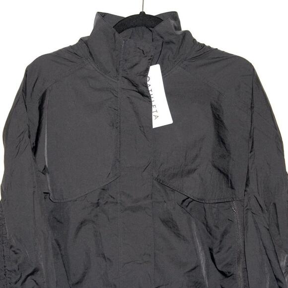 Athleta Canopy Parachute Jacket Short Black Size XL - Picture 4 of 4